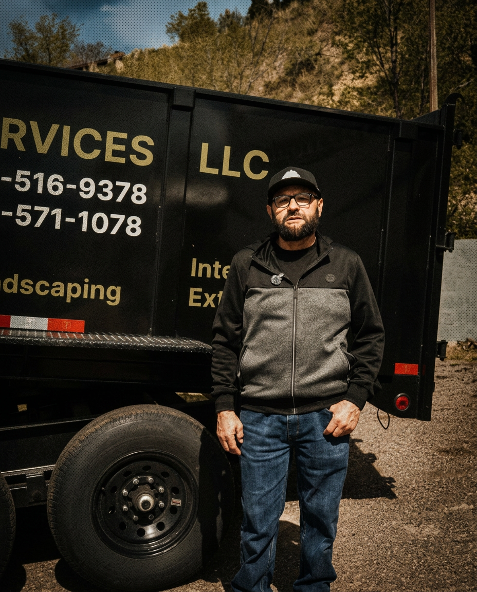 Miguel, owner and operator of MB Contracting, on a jobsite in Eastern & Southeast Idaho